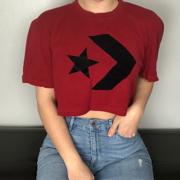 Converse Tops - ❌LAST CHANCE DELETING 6/18❌ CONVERSE Crop Tee